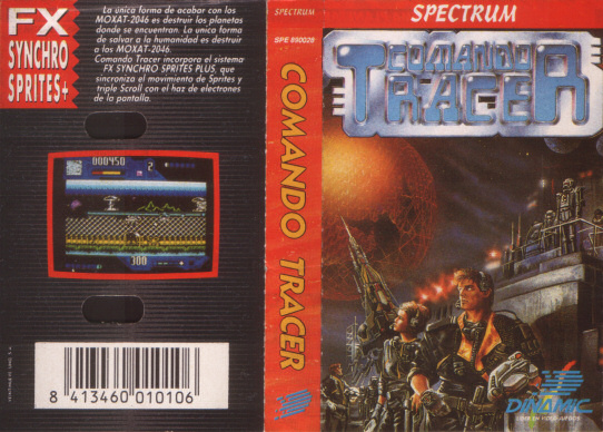 Screen from Comando Tracer