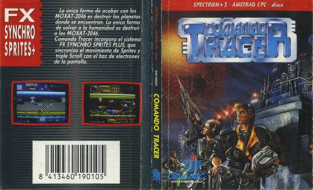 Screen from Comando Tracer
