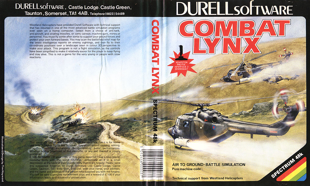Screen from Combat Lynx