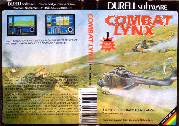 Screen from Combat Lynx