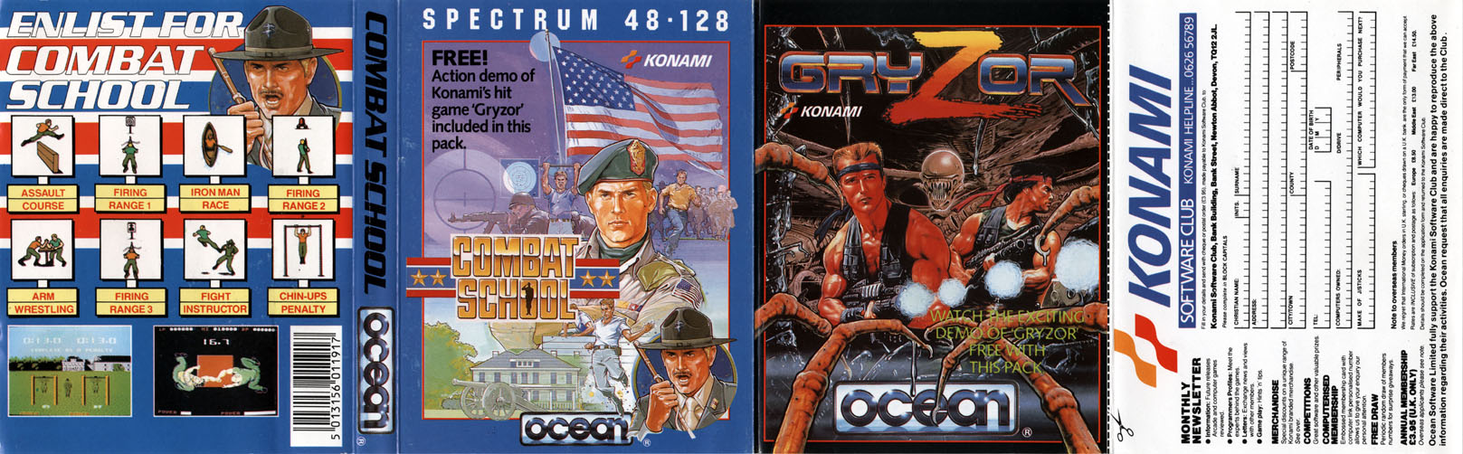 Screen from Combat School