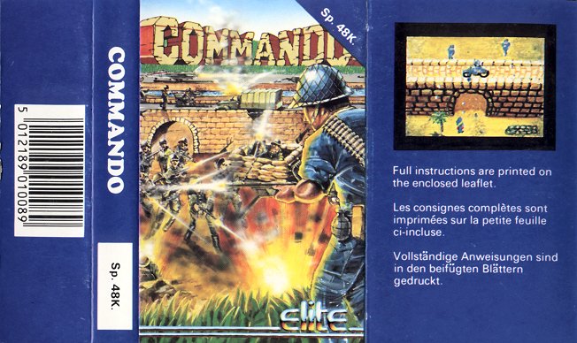Screen from Commando