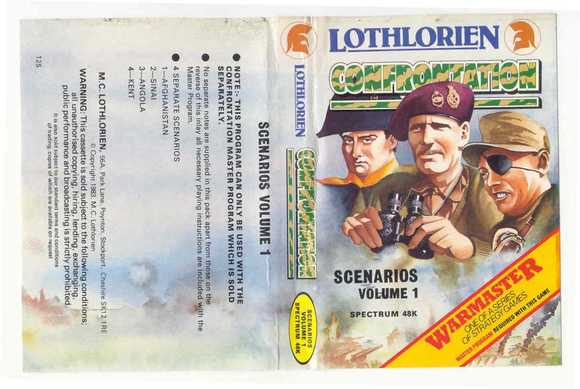 Screen from Confrontation Scenarios volume 1
