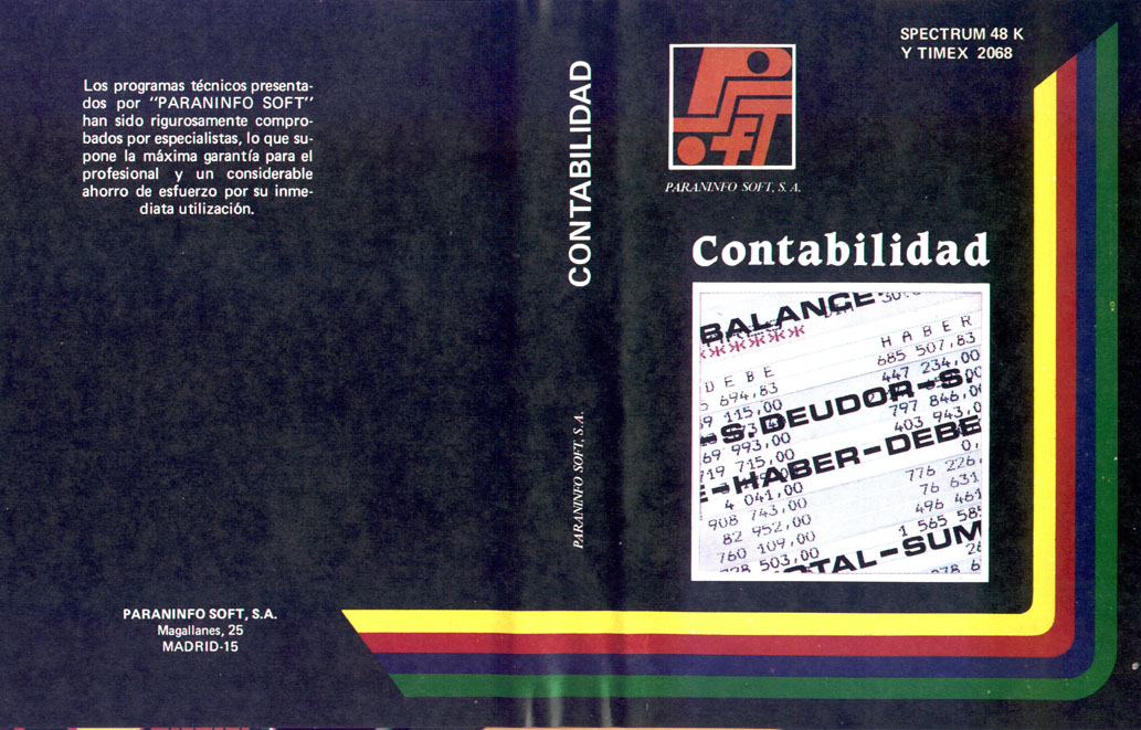 Screen from Contabilidad