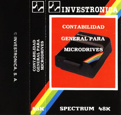 Screen from Contabilidad General para Microdrives