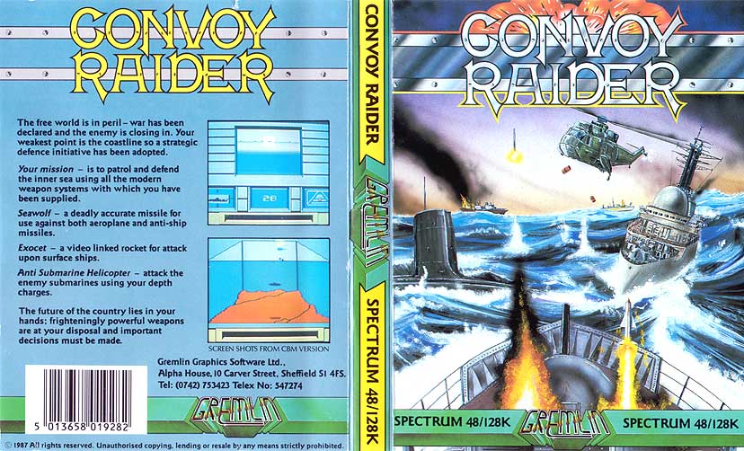 Screen from Convoy Raider