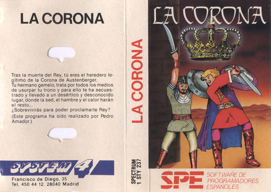 Screen from La Corona