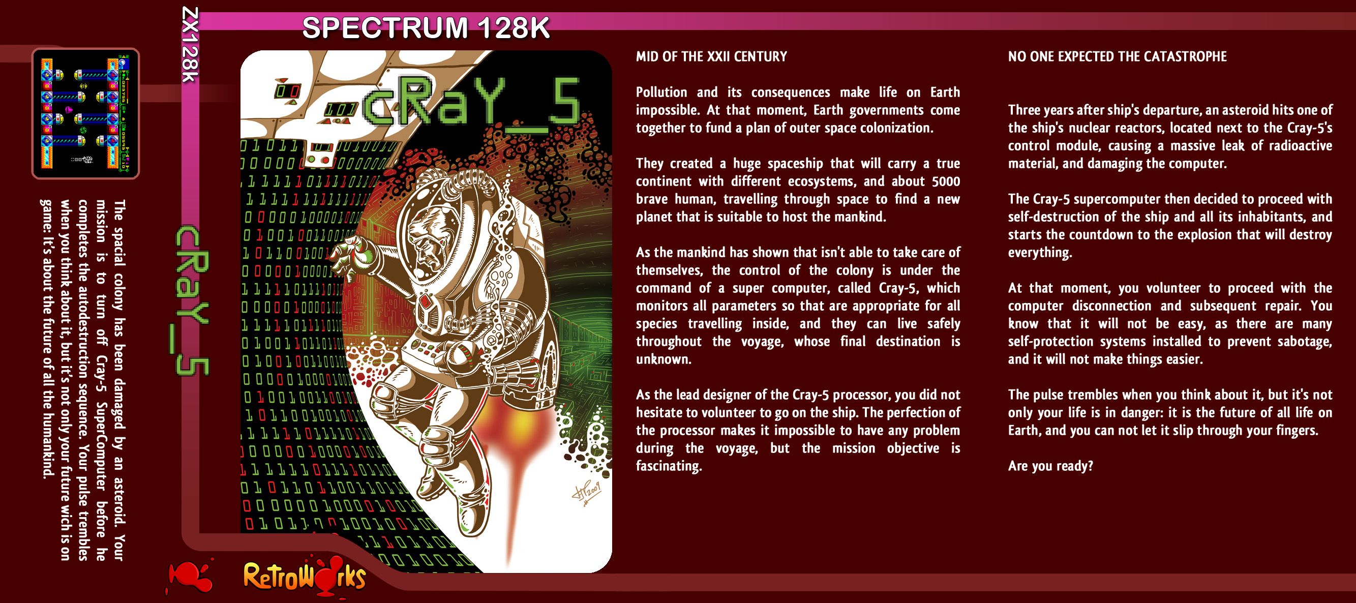 Screen from Cray 5