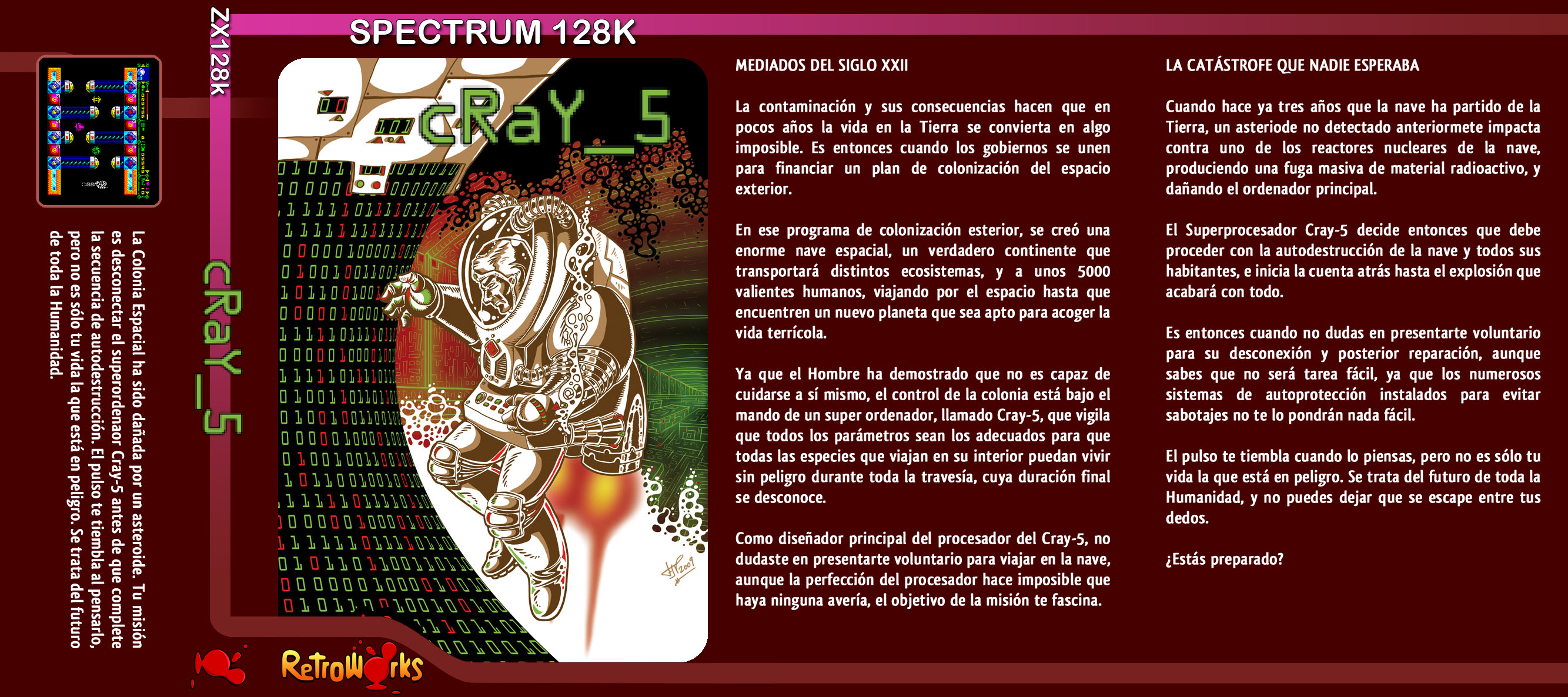 Screen from Cray 5