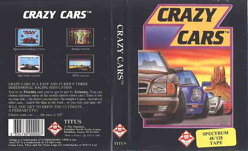 Screen from Crazy Cars