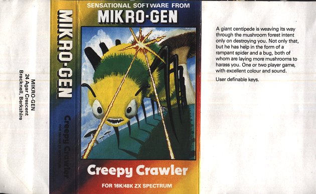 Screen from Creepy Crawler