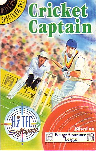 Screen from Cricket Captain