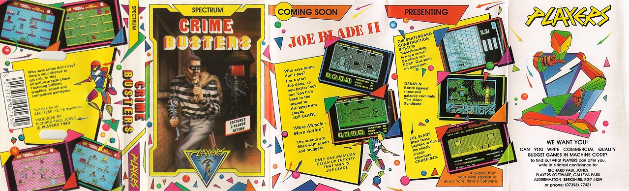 Screen from Crime Busters