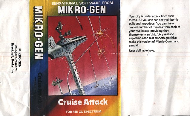 Screen from Cruise Attack