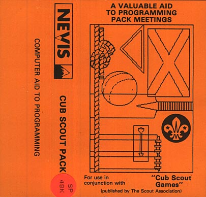 Screen from Cub Scout Pack