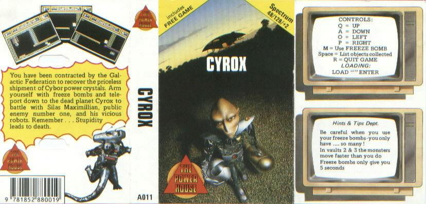 Screen from Cyrox