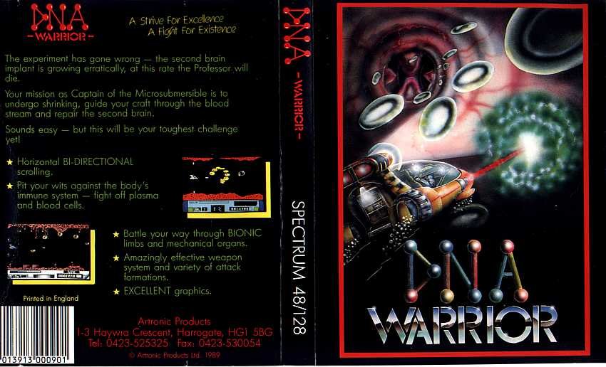 Screen from D.N.A. Warrior