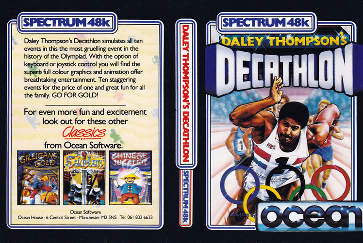 Screen from Daley Thompson's Decathlon