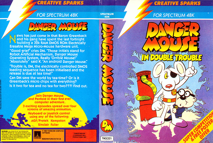 Screen from Danger Mouse in Double Trouble