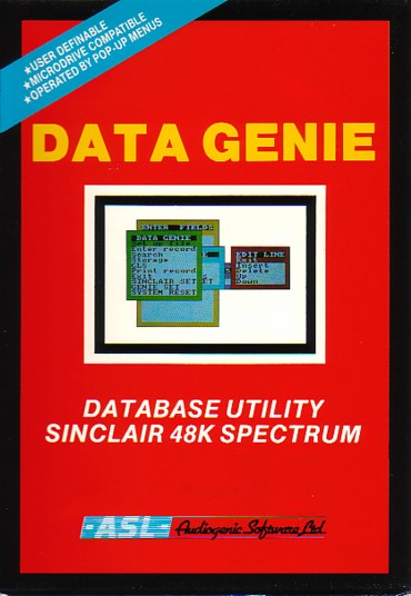 Screen from Data Genie