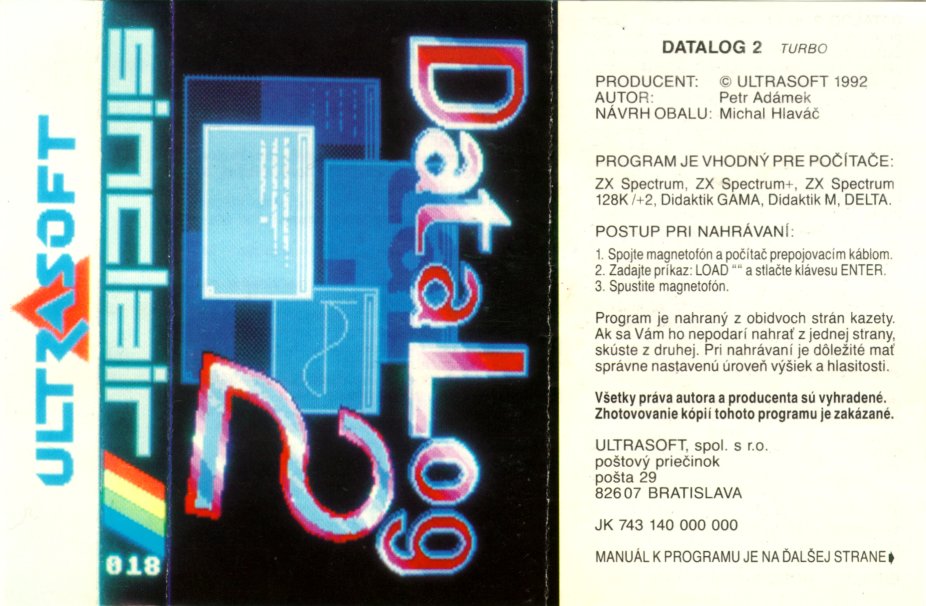 Screen from Datalog 2 Turbo