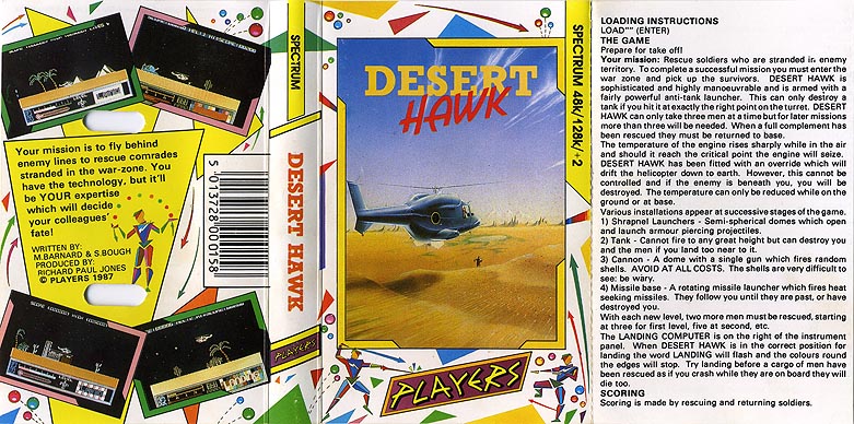 Screen from Desert Hawk