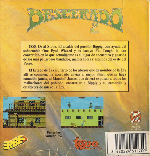 Screen from Desperado 2