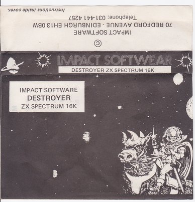 Screen from Destroyer