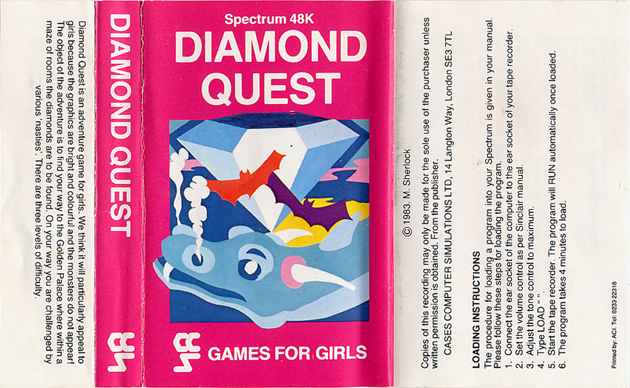 Screen from Diamond Quest