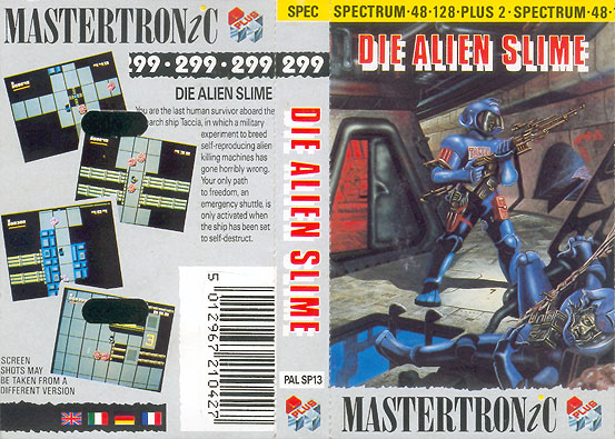 Screen from Die Alien Slime