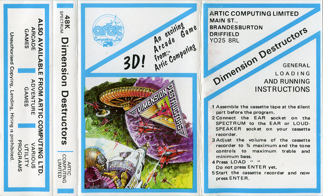 Screen from Dimension Destructors