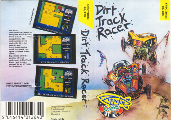 Screen from Dirt Track Racer