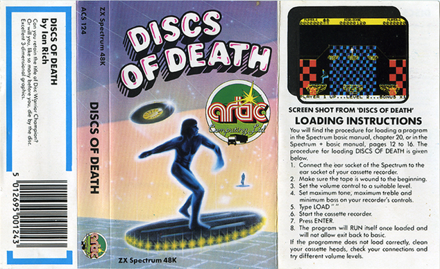 Screen from Discs of Death