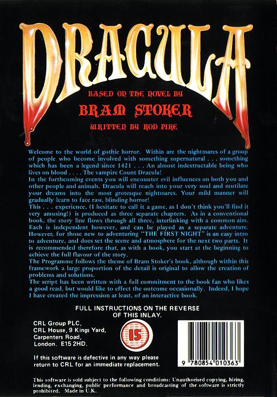 Screen from Dracula