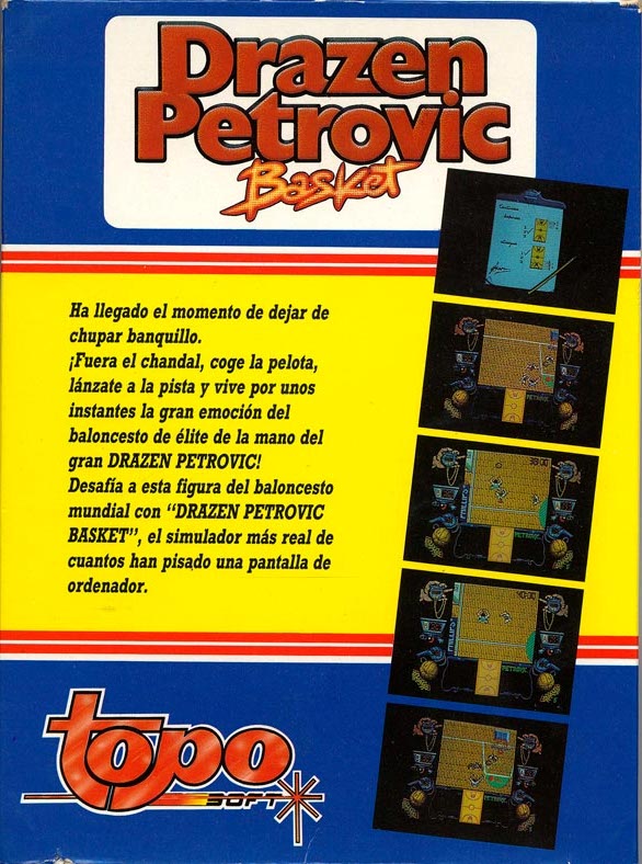 Screen from Drazen Petrovic Basket