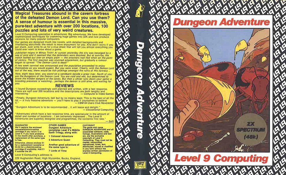 Screen from Dungeon Adventure