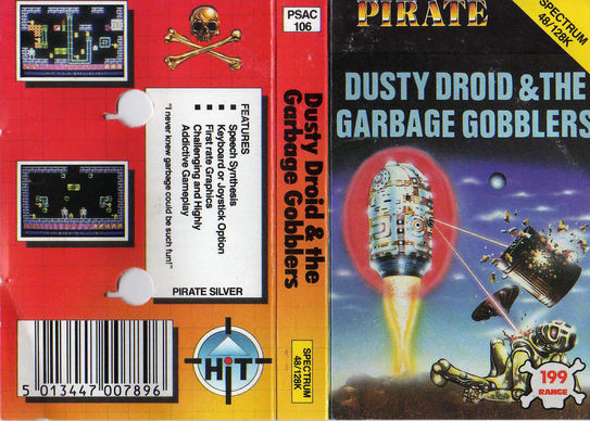 Screen from Dusty Droid and the Garbage Gobblers