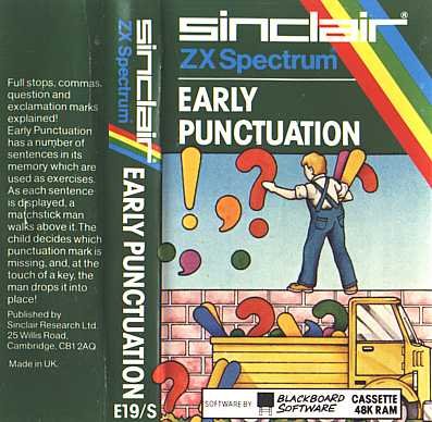 Screen from Early Punctuation
