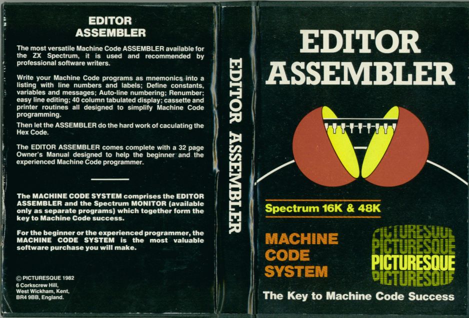 Screen from Editor Assembler