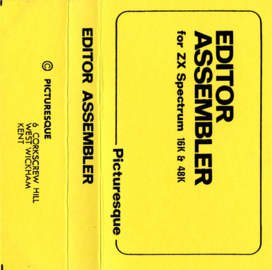 Screen from Editor Assembler