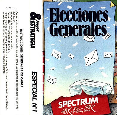 Screen from Elecciones Generales