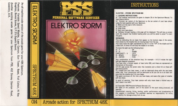 Screen from Elektro Storm