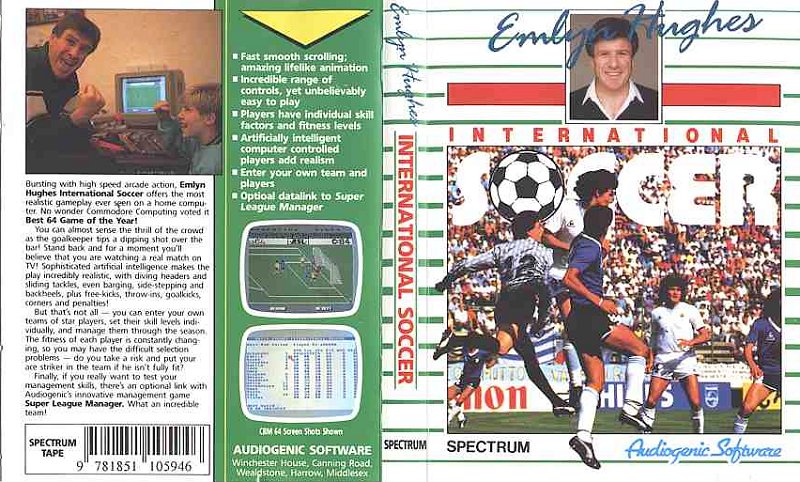 Screen from Emlyn Hughes International Soccer