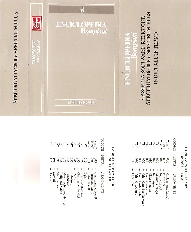 Screen from Enciclopedia Bompiani - Religione