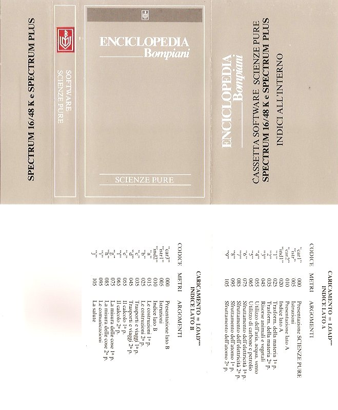 Screen from Enciclopedia Bompiani - Scienze Pure
