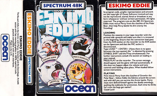 Screen from Eskimo Eddie