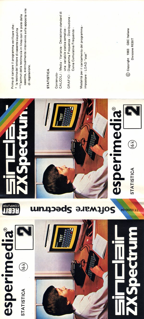 Screen from Esperimedia 2: Statistica