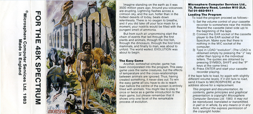 Screen from Evolution