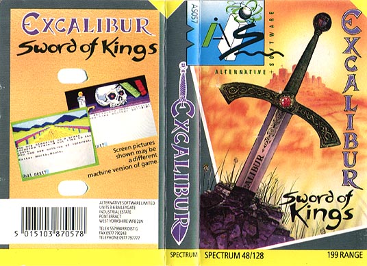 Screen from Excalibur: Sword of Kings