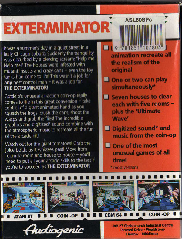 Screen from Exterminator